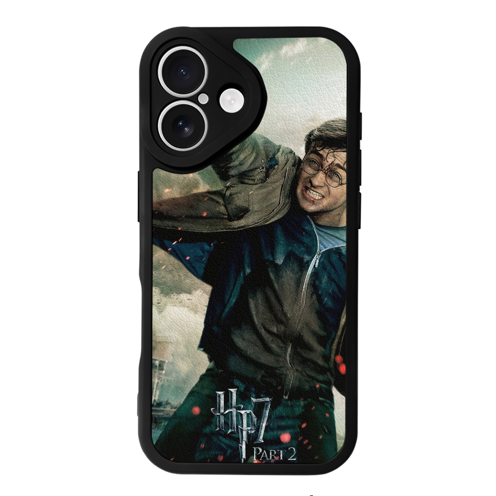 （画像用） Harry Potter ハリー・ポッターシリーズ 【iPhone 16シリーズ対応】シリコンスマホケース（レザー調） 材質：シリコン